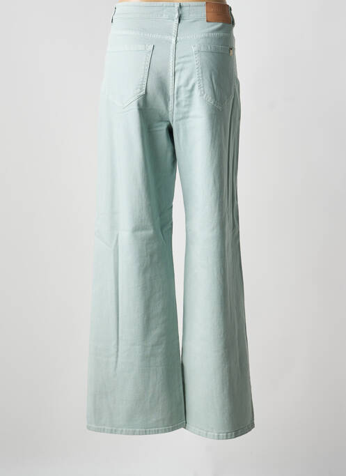 Blugi cu croială largă verde WEEKEND MAXMARA femeie