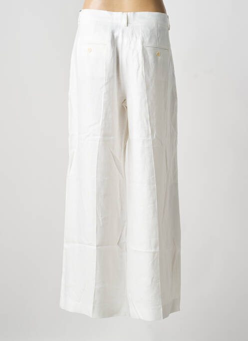 Pantalon larg alb WEEKEND MAXMARA femeie