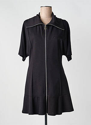 Rochie midi mâneci scurte mâneci scurte negru IMPERIAL femeie