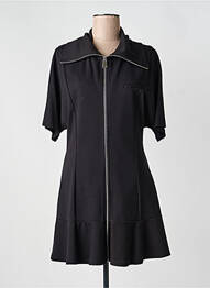 Rochie midi mâneci scurte mâneci scurte negru IMPERIAL femeie