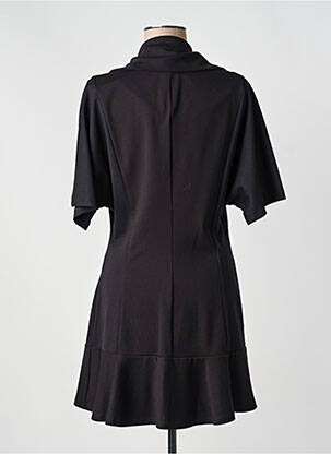 Rochie midi mâneci scurte mâneci scurte negru IMPERIAL femeie