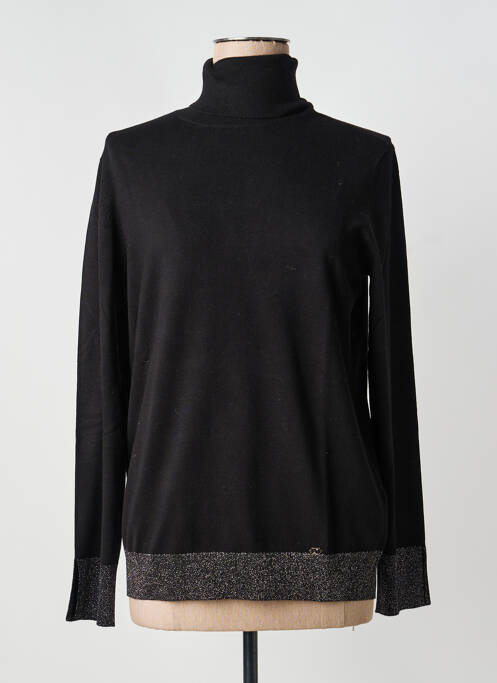 Pulover cu guler înalt negru GAUDI femeie