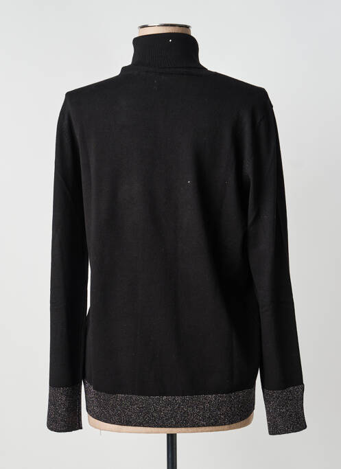 Pulover cu guler înalt negru GAUDI femeie