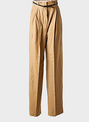 Pantalon drept bej SPORTMAX femeie