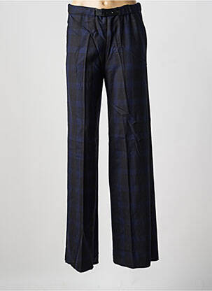Pantalon drept buzunare albastru PIER ANTONIO GASPARI femeie