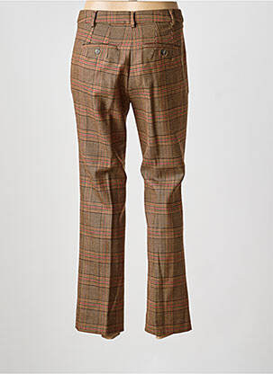 Pantalon 7/8 închidere cu fermoar sub clapetă cu cârlig maro MAX MARA femeie