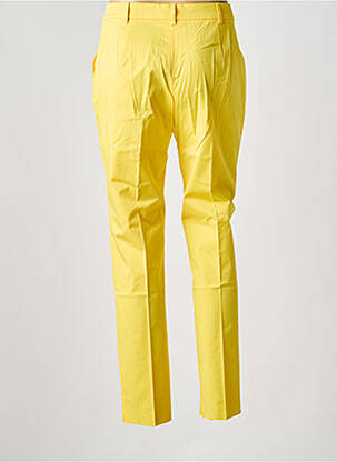 Pantalon slim buzunare galben MAX MARA femeie