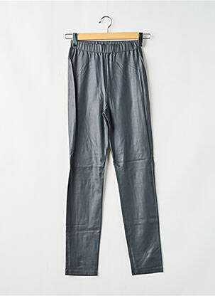 Pantalon drept talie elastică gri MAX MARA femeie