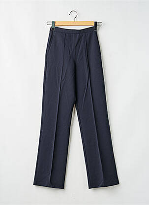 Pantalon drept talie elastică negru MAX MARA femeie