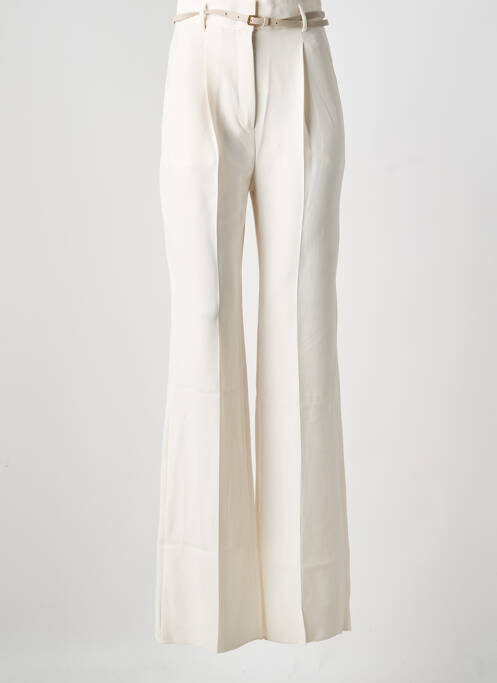 Pantalon drept alb MAX MARA femeie