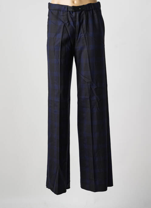 Pantalon drept albastru PIER ANTONIO GASPARI femeie