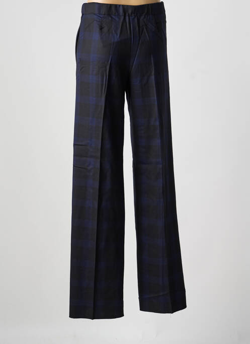 Pantalon drept albastru PIER ANTONIO GASPARI femeie
