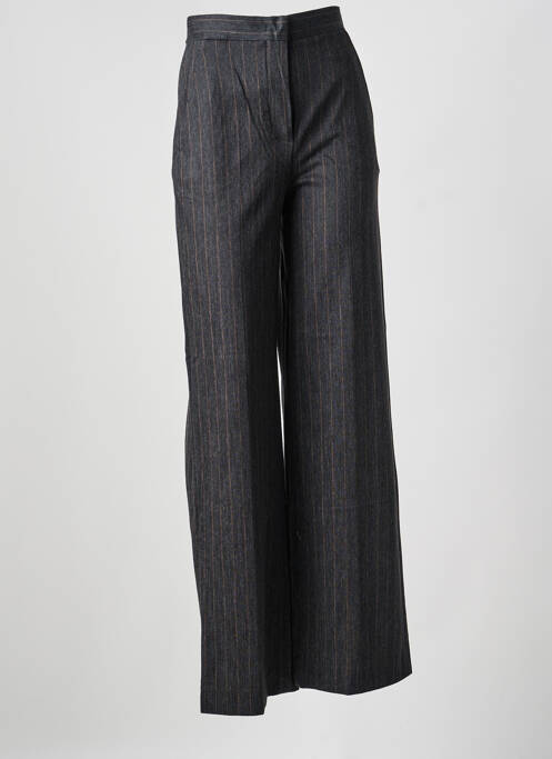 Pantalon drept gri MAX MARA femeie
