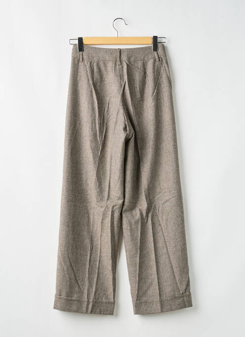 Pantalon drept bej MAX MARA femeie