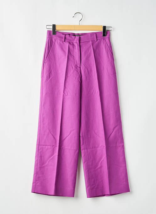 Pantalon drept violet MAX MARA femeie