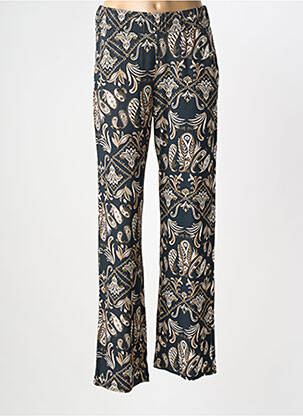 Pantalon drept elasticitate mărime normală negru GEISHA femeie