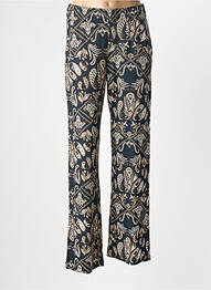 Pantalon drept elasticitate mărime normală negru GEISHA femme