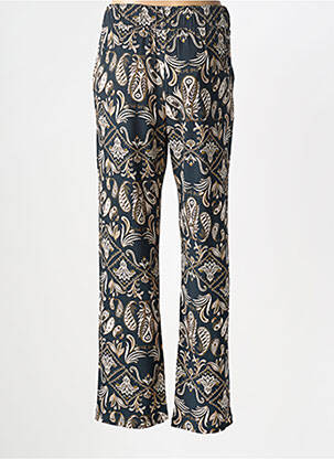 Pantalon drept elasticitate mărime normală negru GEISHA femeie