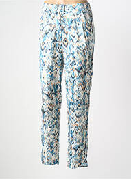 Pantalon slim talie elastică mărime normală albastru MOLLY BRACKEN femeie