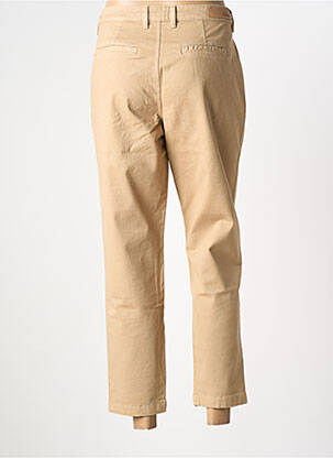Pantalon chino țesătură poplin mărime normală bej LEE COOPER femeie