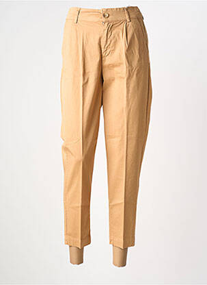 Pantalon chino maro KANOPE femeie