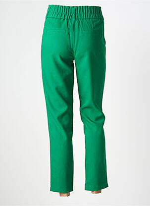 Pantalon chino buzunare talie înaltă verde STREET ONE femeie
