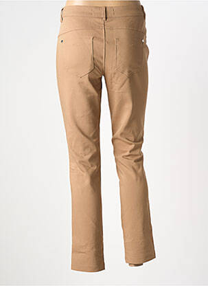 Pantalon slim elasticitate mărime normală bej STREET ONE femeie