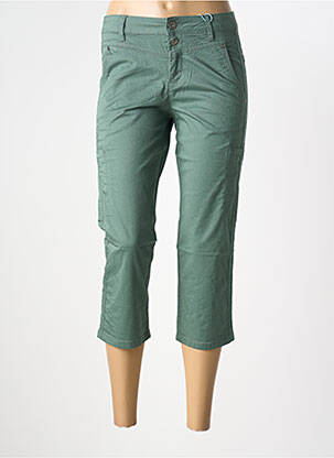 Pantalon trei sferturi verde STREET ONE femeie