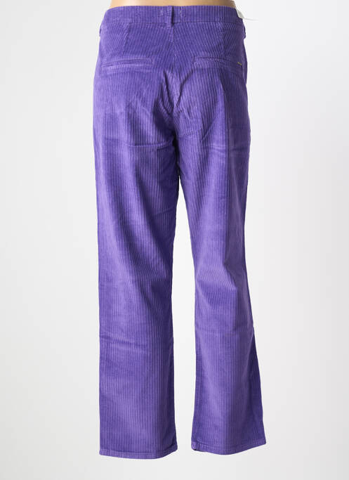 Pantalon chino violet KANOPE femeie