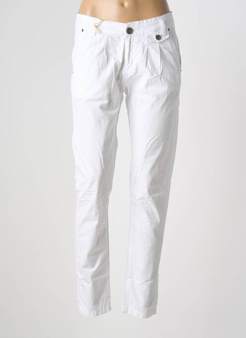Pantalon chino alb GARCIA femeie