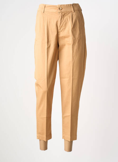 Pantalon chino maro KANOPE femeie