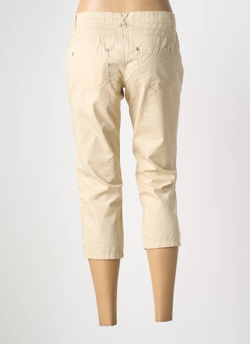 Pantalon trei sferturi bej STREET ONE femeie