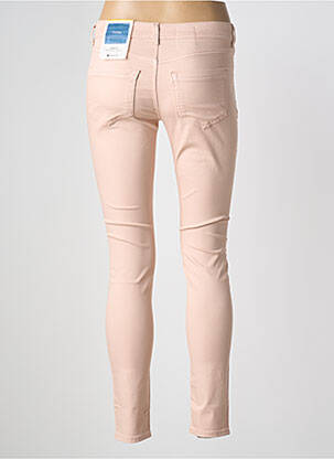 Pantalon slim țesătură poplin mărime normală roz STREET ONE femeie