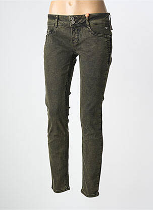 Blugi skinny verde STREET ONE femeie
