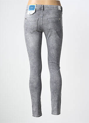 Blugi skinny țesătură brută talie joasă gri STREET ONE femeie