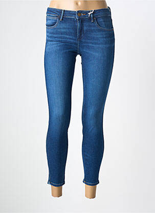 Blugi skinny țesătură brută mărime normală albastru WRANGLER femeie