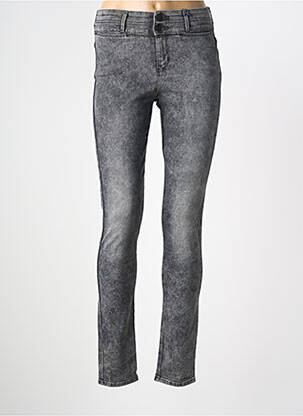 Blugi skinny țesătură brută mărime normală gri WRANGLER femeie