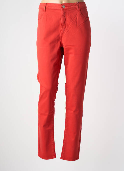 Pantalon slim portocaliu KANOPE femeie