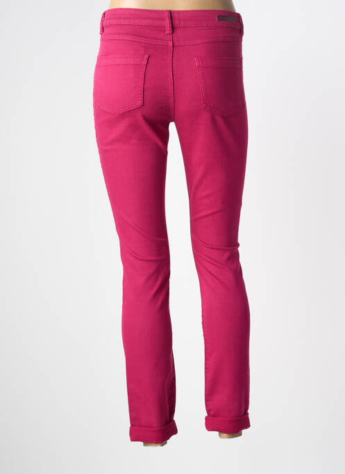 Pantalon slim violet GEISHA femeie