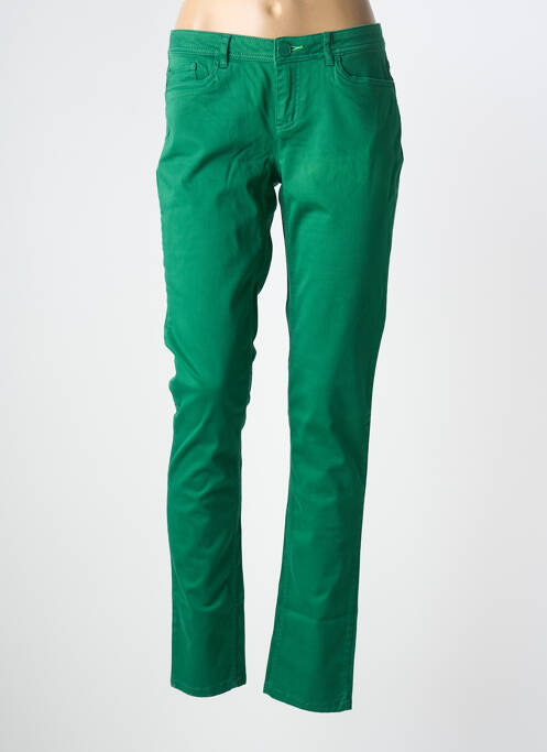 Pantalon slim verde STREET ONE femeie