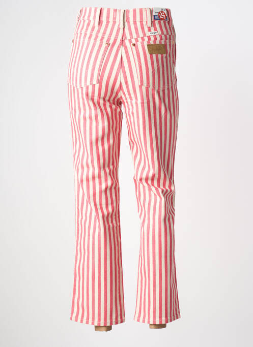 Blugi cu croială dreaptă roz WRANGLER femeie