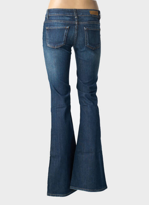 Blugi cu croială evazată albastru SCHOOL RAG femeie