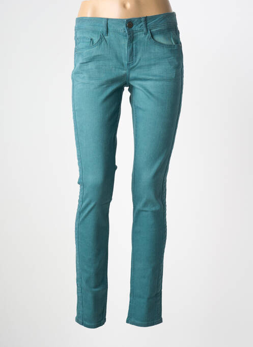 Blugi cu croială slim verde STREET ONE femeie