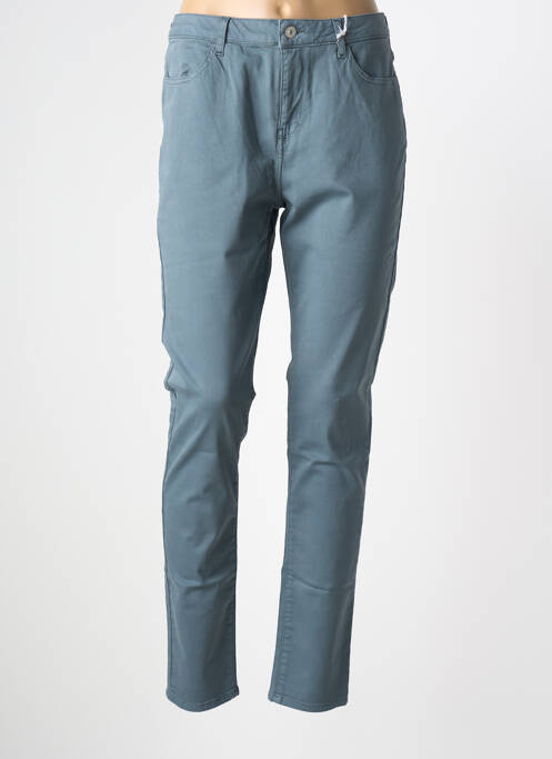 Pantalon slim albastru KANOPE femeie