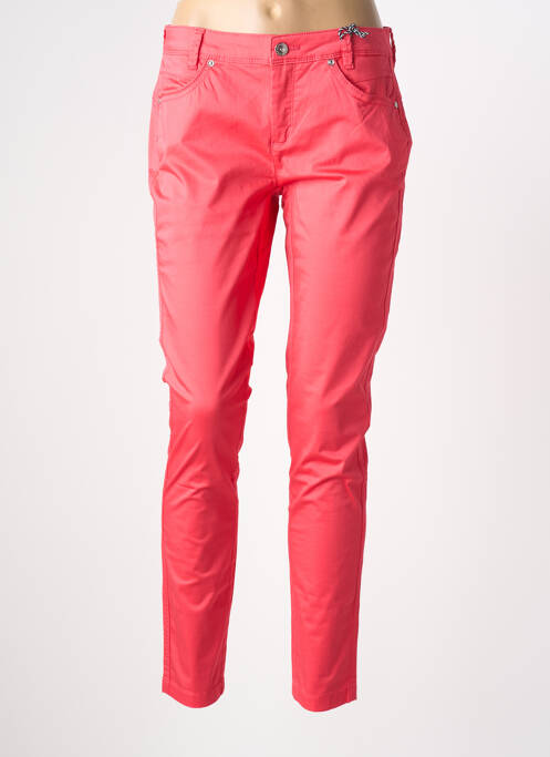 Pantalon slim roz STREET ONE femeie
