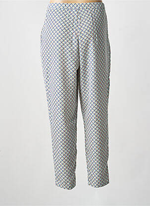Pantalon drept croială morcov talie înaltă verde MOLLY BRACKEN femeie