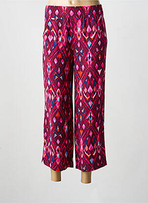 Pantalon 7/8 țesătură poplin mărime normală violet STREET ONE femeie