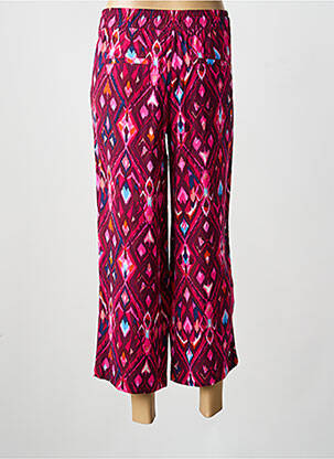 Pantalon 7/8 țesătură poplin mărime normală violet STREET ONE femeie