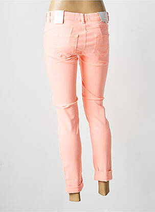 Blugi skinny elasticitate talie joasă portocalie REDSKINS femeie