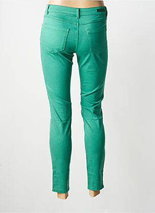 Pantalon 7/8 elasticitate mărime normală verde GEISHA femeie